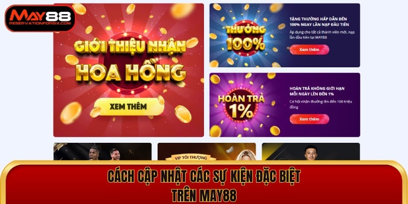 Cách cập nhật nhanh chóng thông tin sự kiện của nhà cái