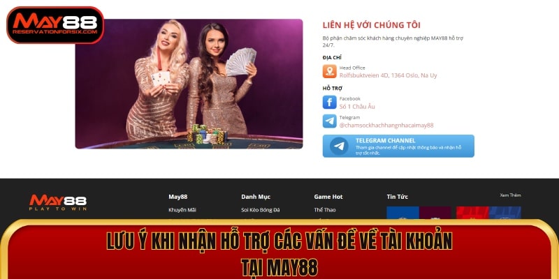 Lưu ý để xử lý các vấn đề về tài khoản nhanh chóng